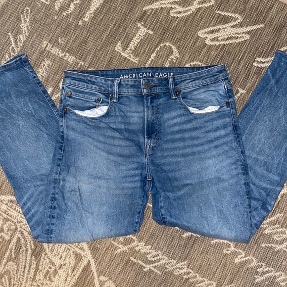 34 x 30 American Eagle Original Straight Jeans - Picture 6 of 11